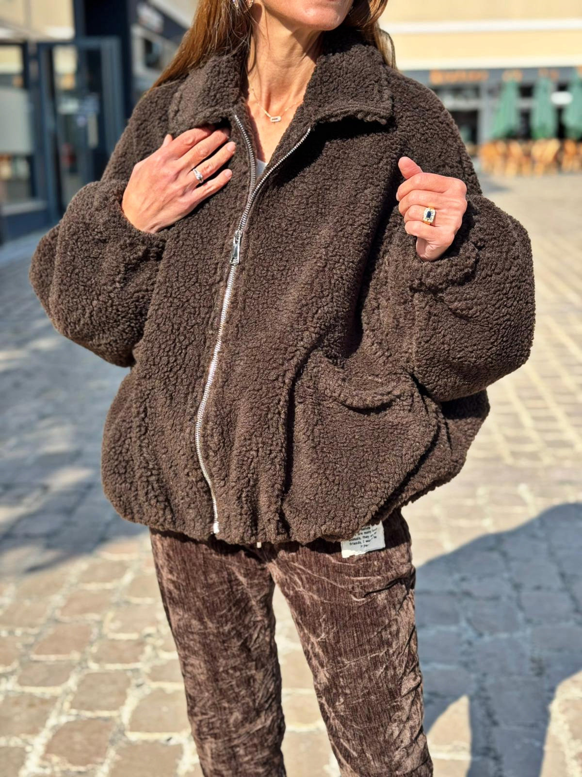 Blouson DINO Choco