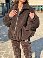 Charger l&#39;image dans la galerie, Blouson DINO Choco
