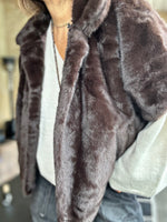 Charger l'image dans la galerie, Blouson manches courtes MAE Choco
