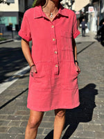 Charger l'image dans la galerie, Robe denim Corail - MAELYS
