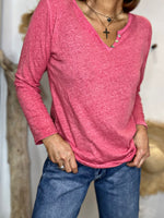 Charger l'image dans la galerie, T-shirt HELIA Fuchsia
