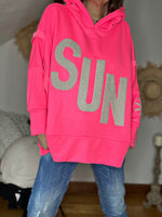 Charger l'image dans la galerie, Sweat SUN Fuchsia
