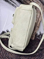 Charger l'image dans la galerie, Sac bandoulière BRUME Vert effet cuir grainé
