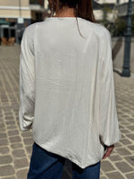 Charger l&#39;image dans la galerie, Blouse NAYA Beige
