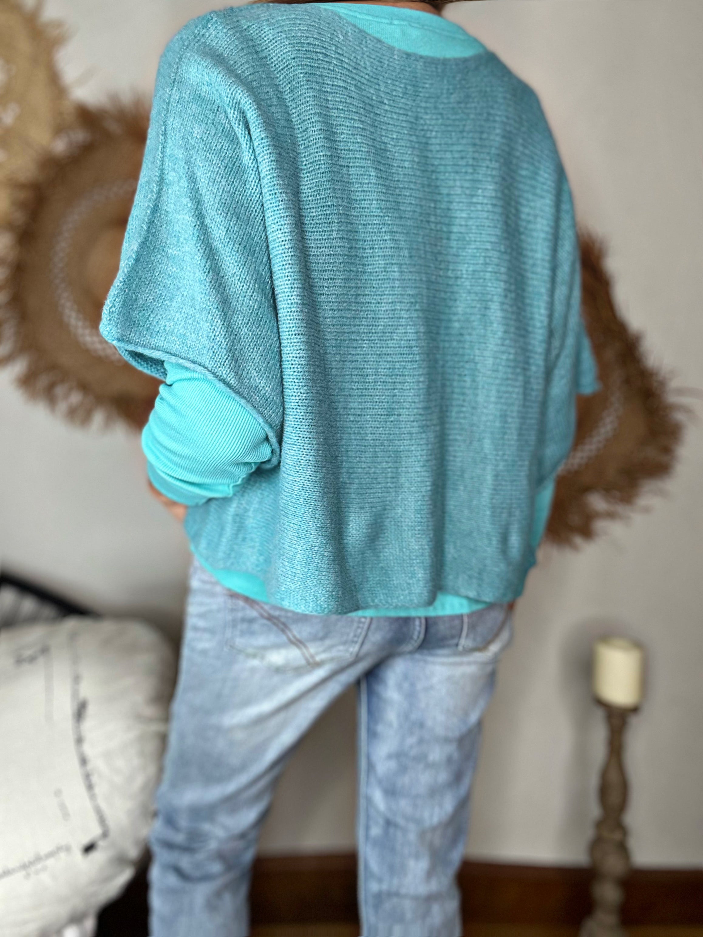 Pull ISABEL Turquoise