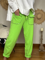 Charger l'image dans la galerie, Pantalon Jogg STUDIO Vert vif
