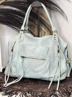 Charger l'image dans la galerie, Sac multi poches SANDRO Bleu ciel
