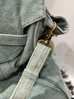 Charger l&#39;image dans la galerie, Sac ZARO jeans bleu clair
