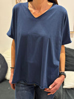 Charger l'image dans la galerie, Tee shirt uni LORIS Marine
