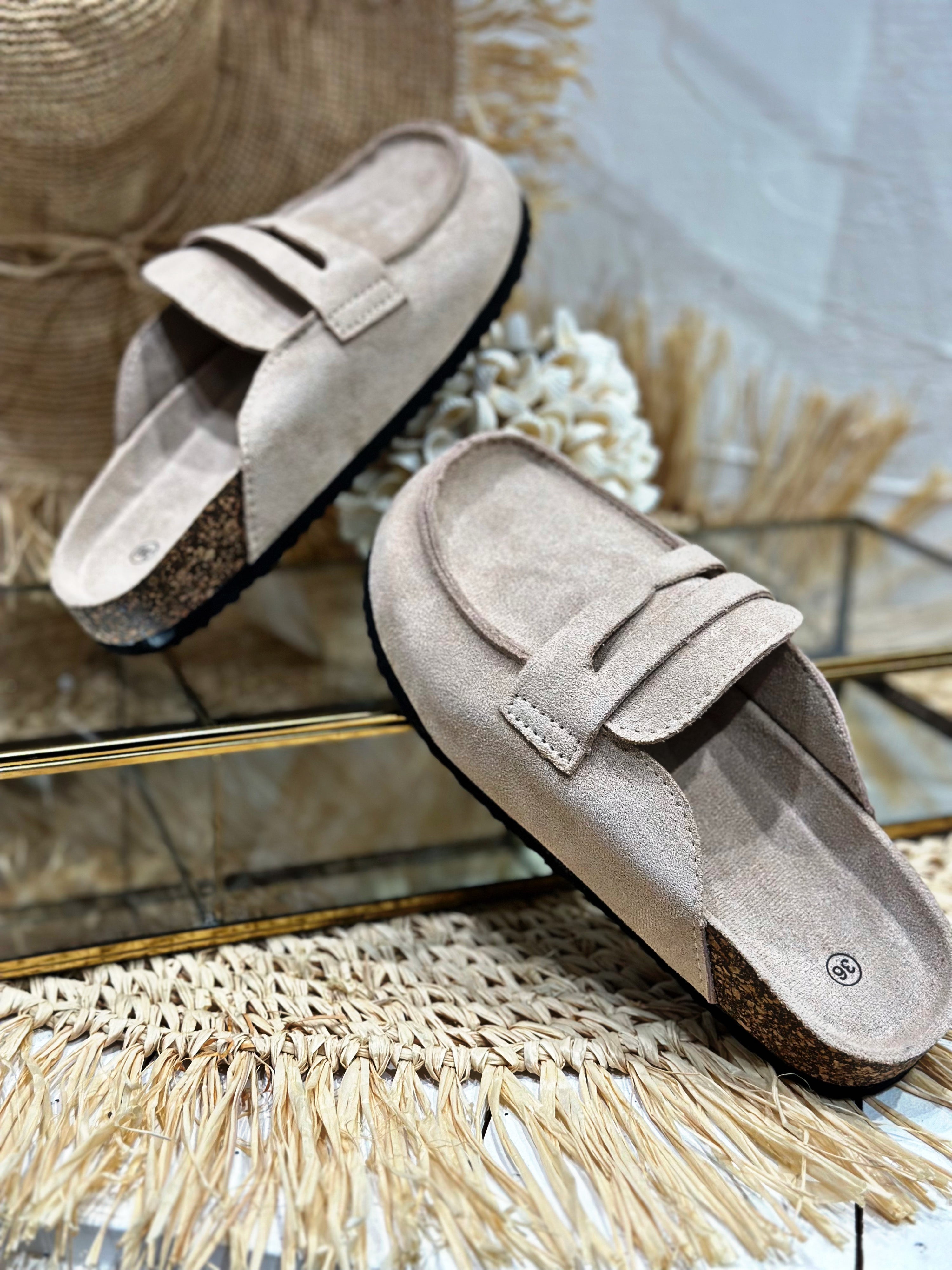 Mules DOLY Beige Clair