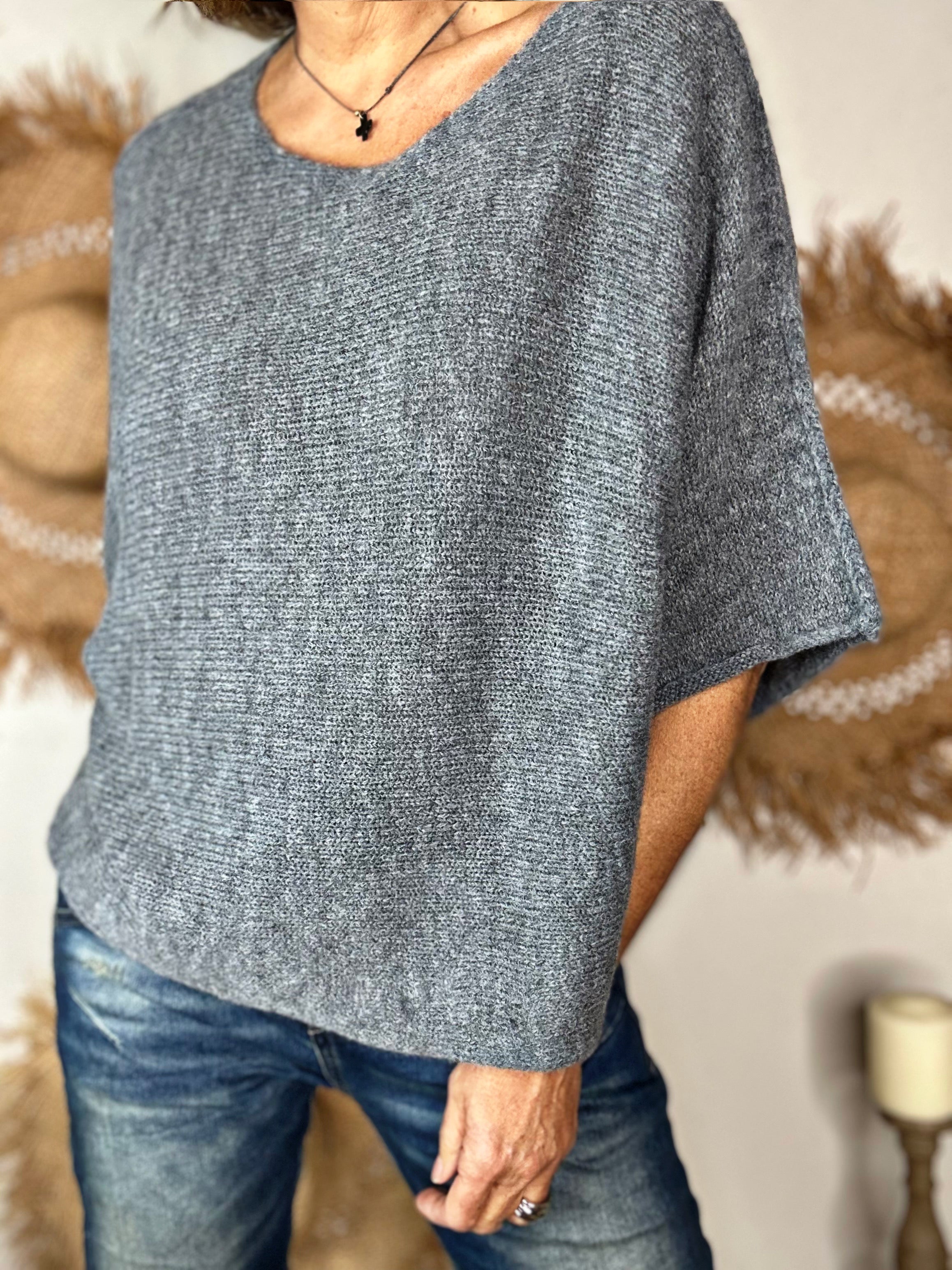 Pull ISABEL Gris foncé