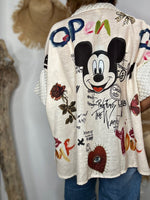 Charger l'image dans la galerie, Chemise MICKEY Ecru
