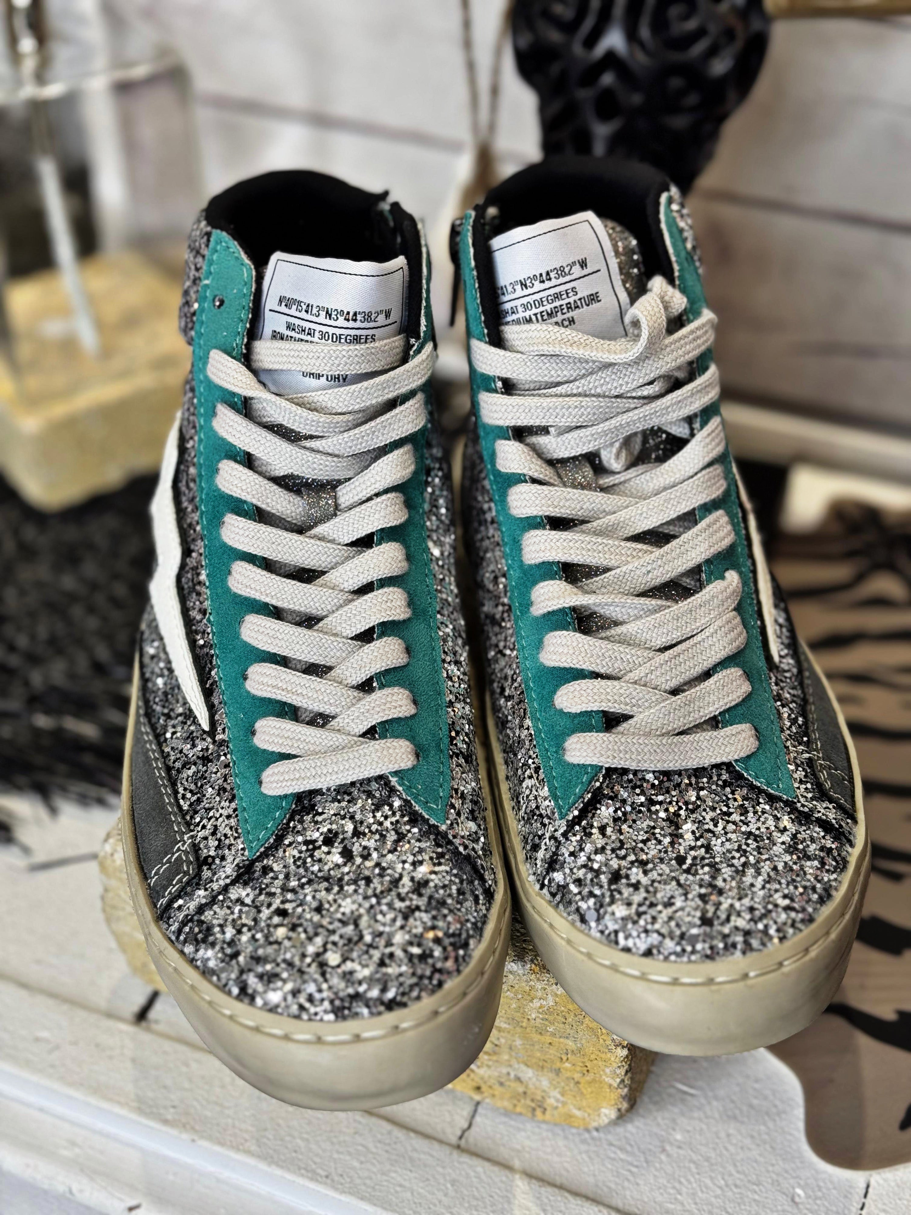 Baskets VOLTA Turquoise