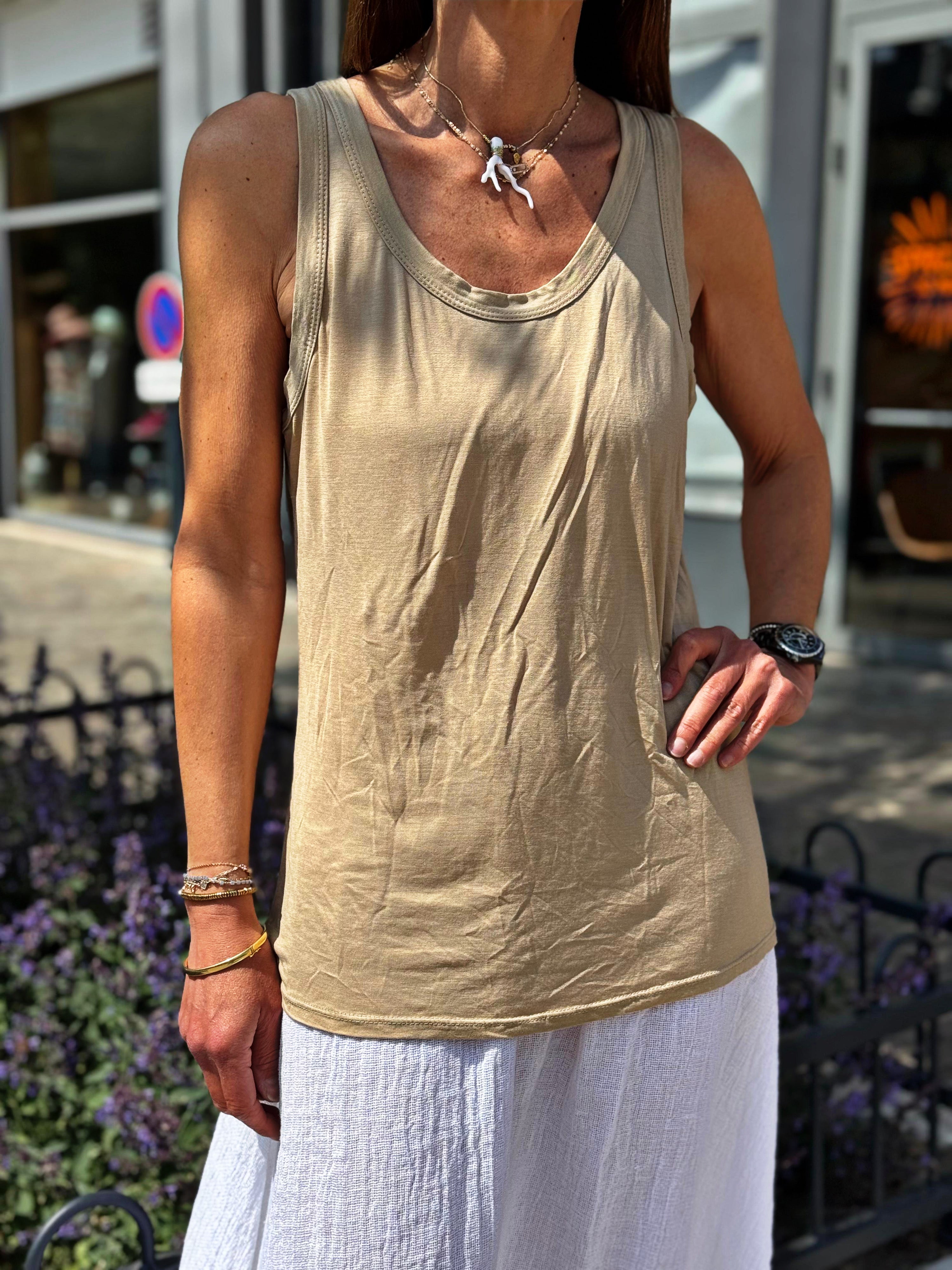 Debardeur RINO Camel