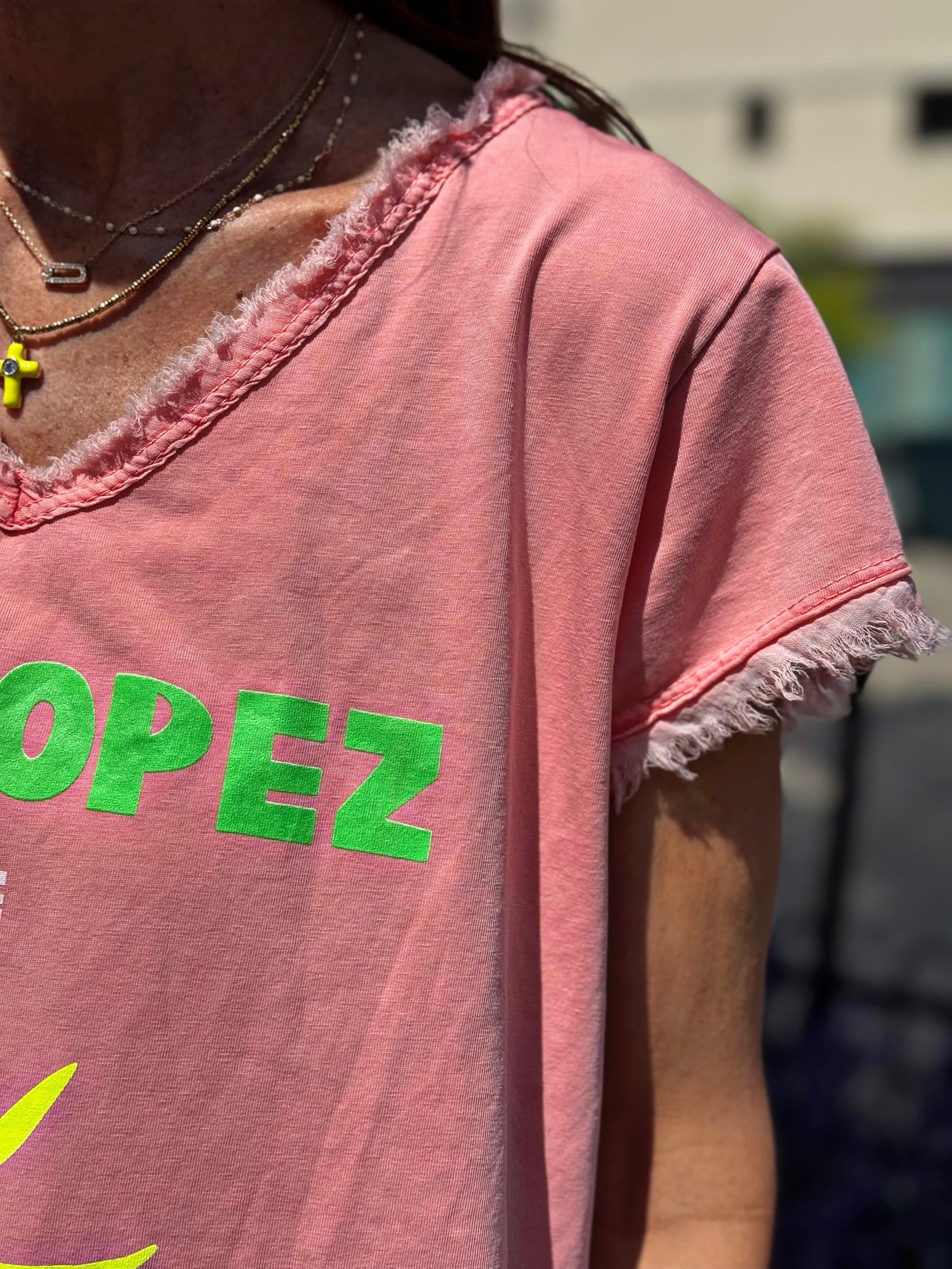 Tee shirt ST-TROPEZ Corail