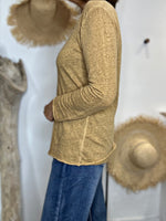 Charger l'image dans la galerie, T-shirt HELIA Camel
