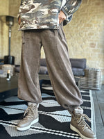Charger l'image dans la galerie, Pantalon velours cotelé souple GASPARD Taupe
