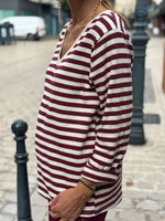 Charger l'image dans la galerie, Tee shirt TINO Bordeaux

