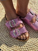 Charger l'image dans la galerie, Sandales ELVIRA Rose
