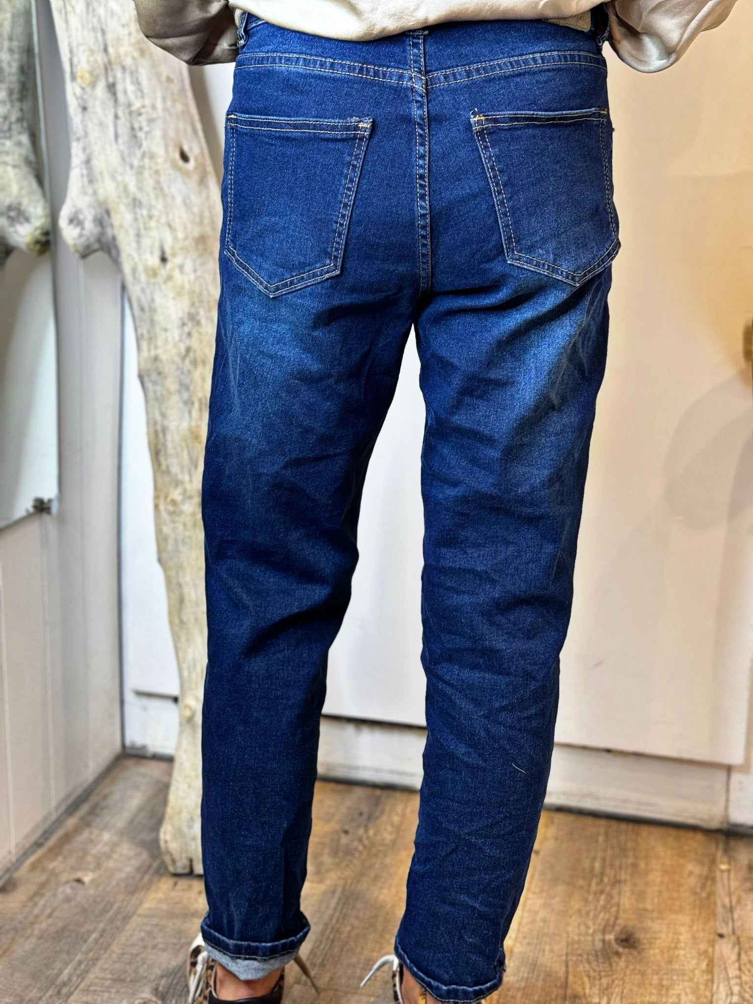 Jeans STEPHANE Bleu foncé