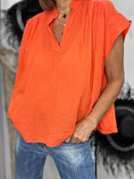 Charger l'image dans la galerie, Blouse DANY Orange
