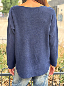 Pull doux TAO Marine