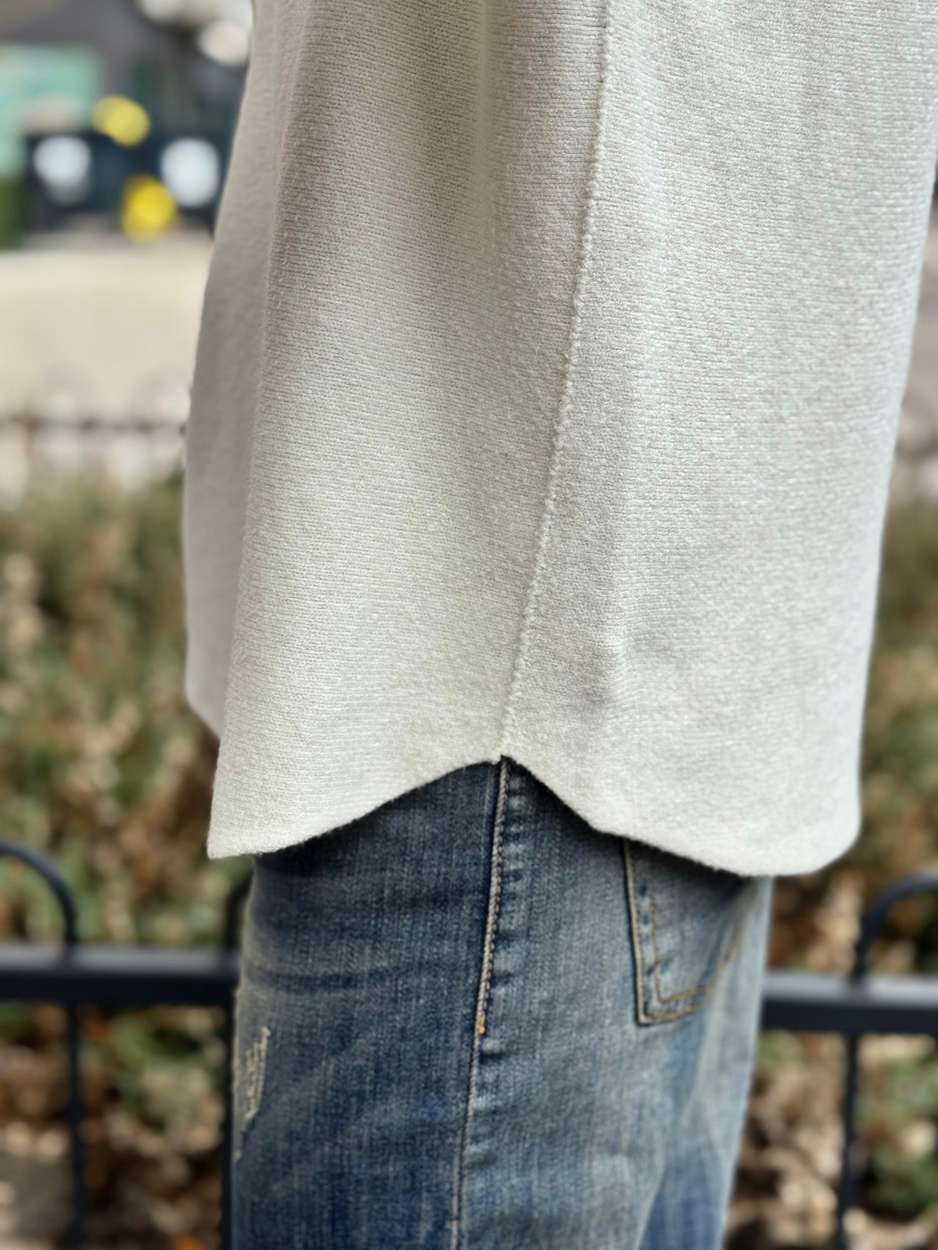 Pull doux TAO Ecru