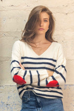 Charger l'image dans la galerie, Pull AURORE Marine - Gold and Silver
