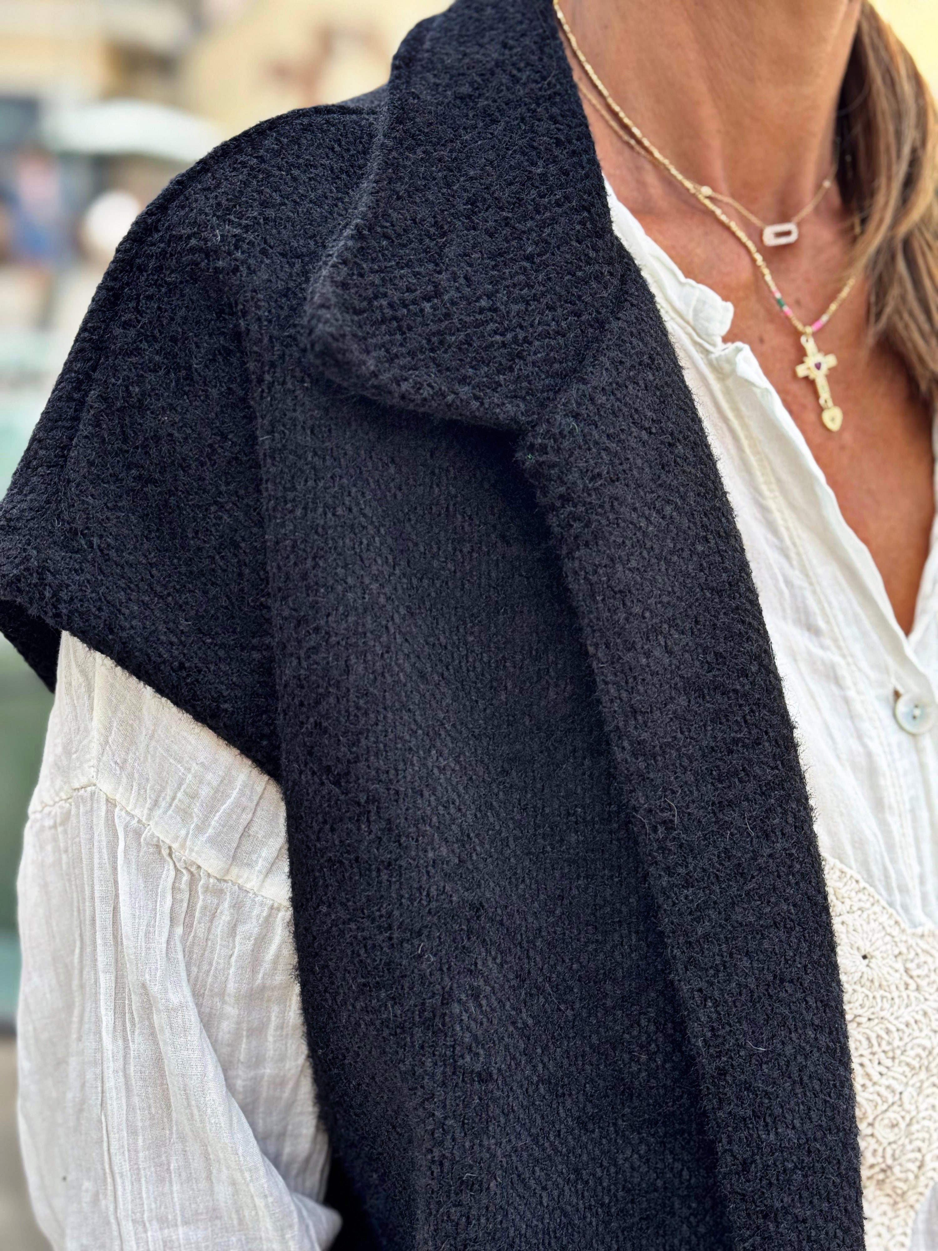 Veste sans manches LYNA Noir