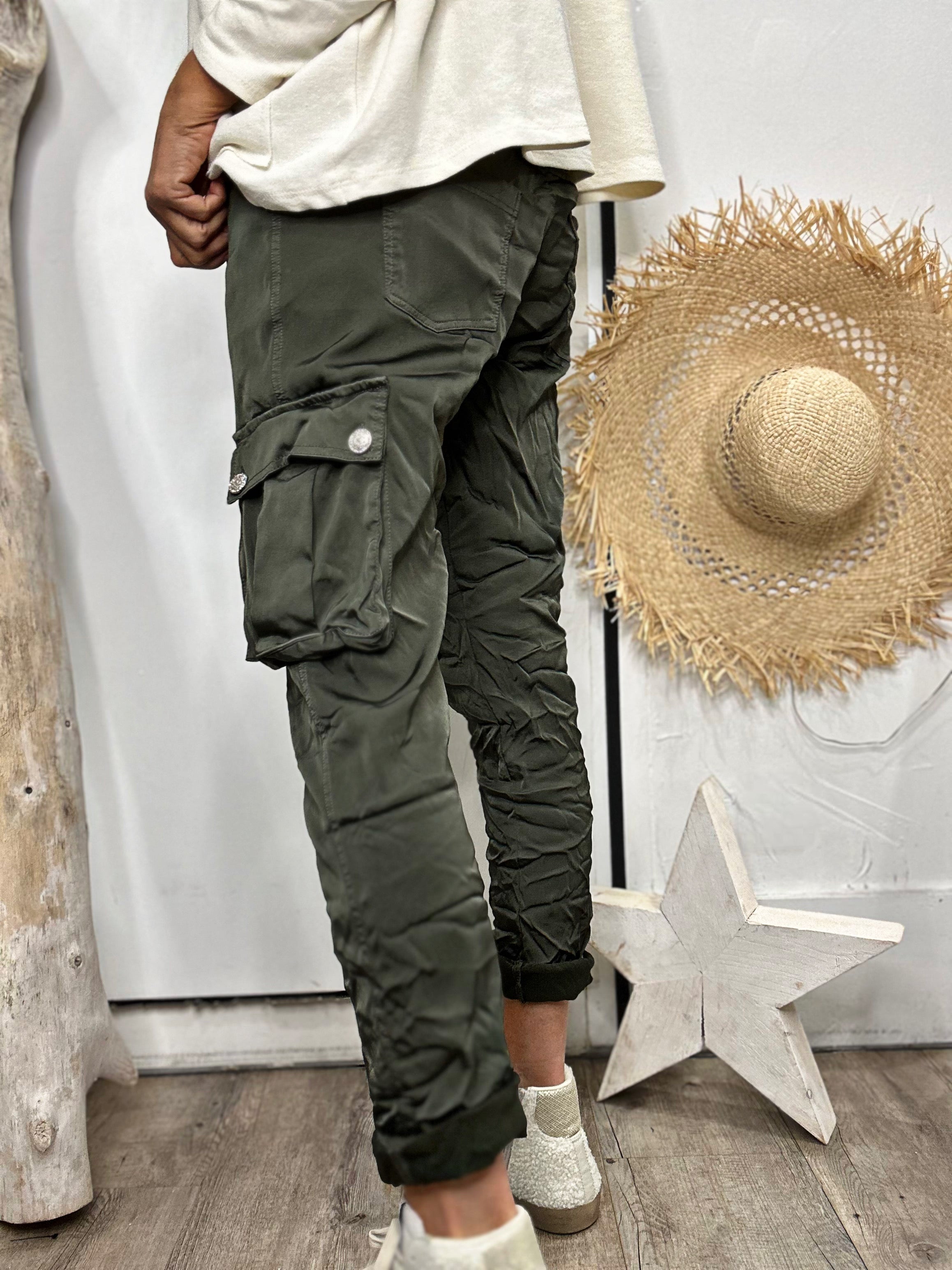 Pantalon CARGO Kaki