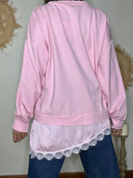 Charger l'image dans la galerie, Sweat fin ALBA Rose
