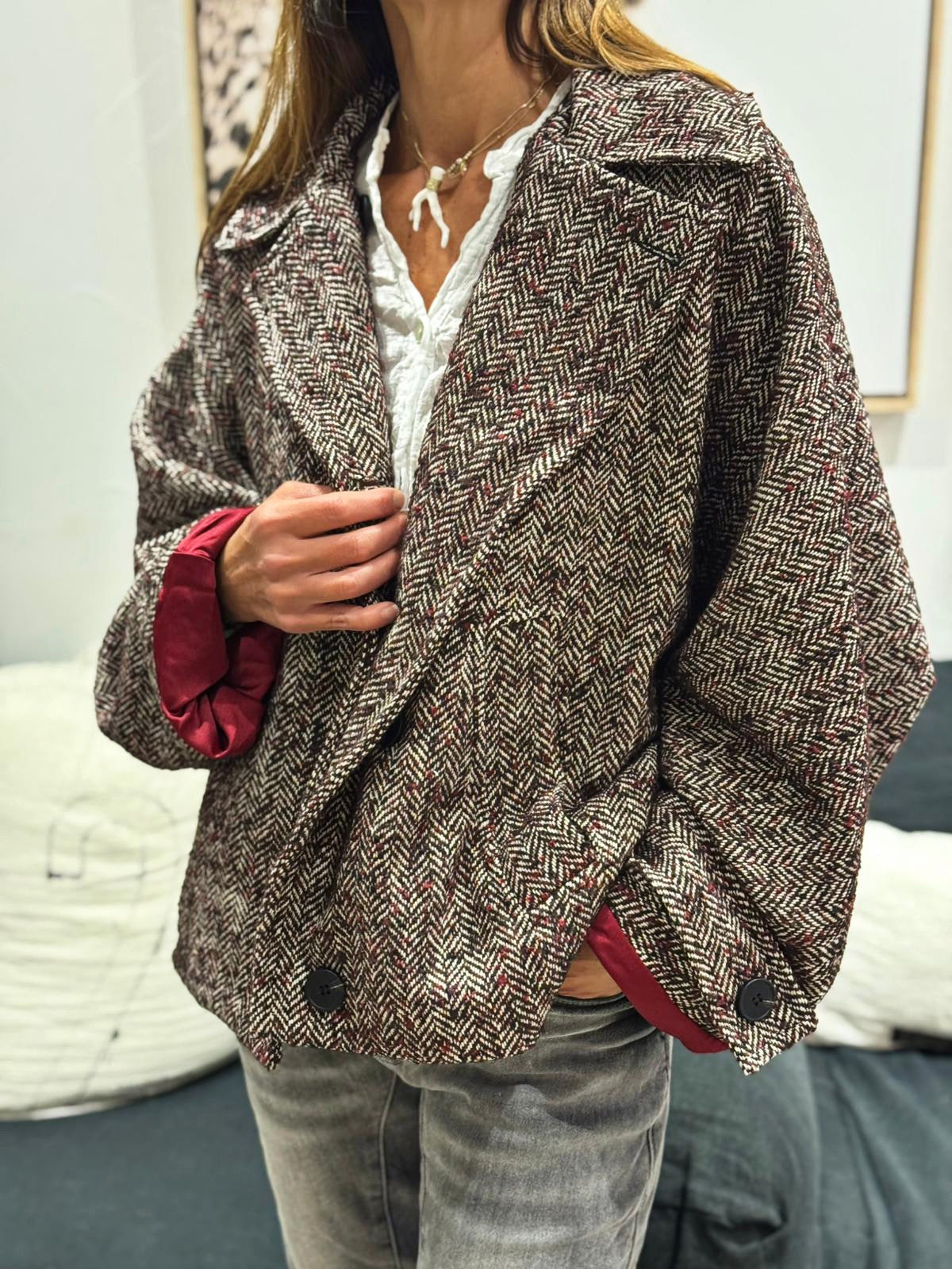 Veste SAMY Bordeaux