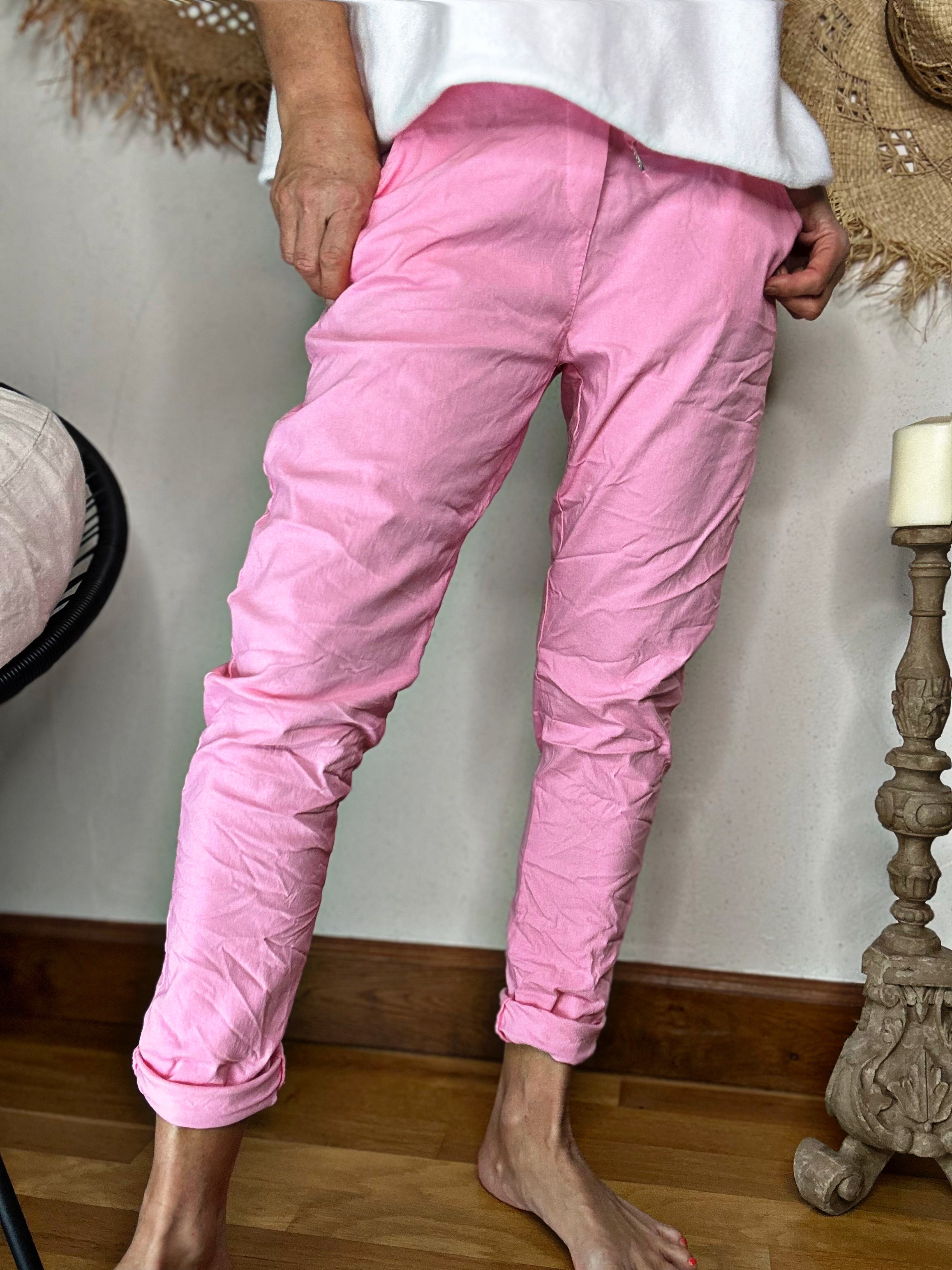 Pantalon magique TALLY Rose malabar