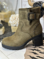 Charger l&#39;image dans la galerie, Boots STELLA Kaki
