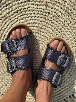 Charger l'image dans la galerie, Sandales ELVIRA Violet
