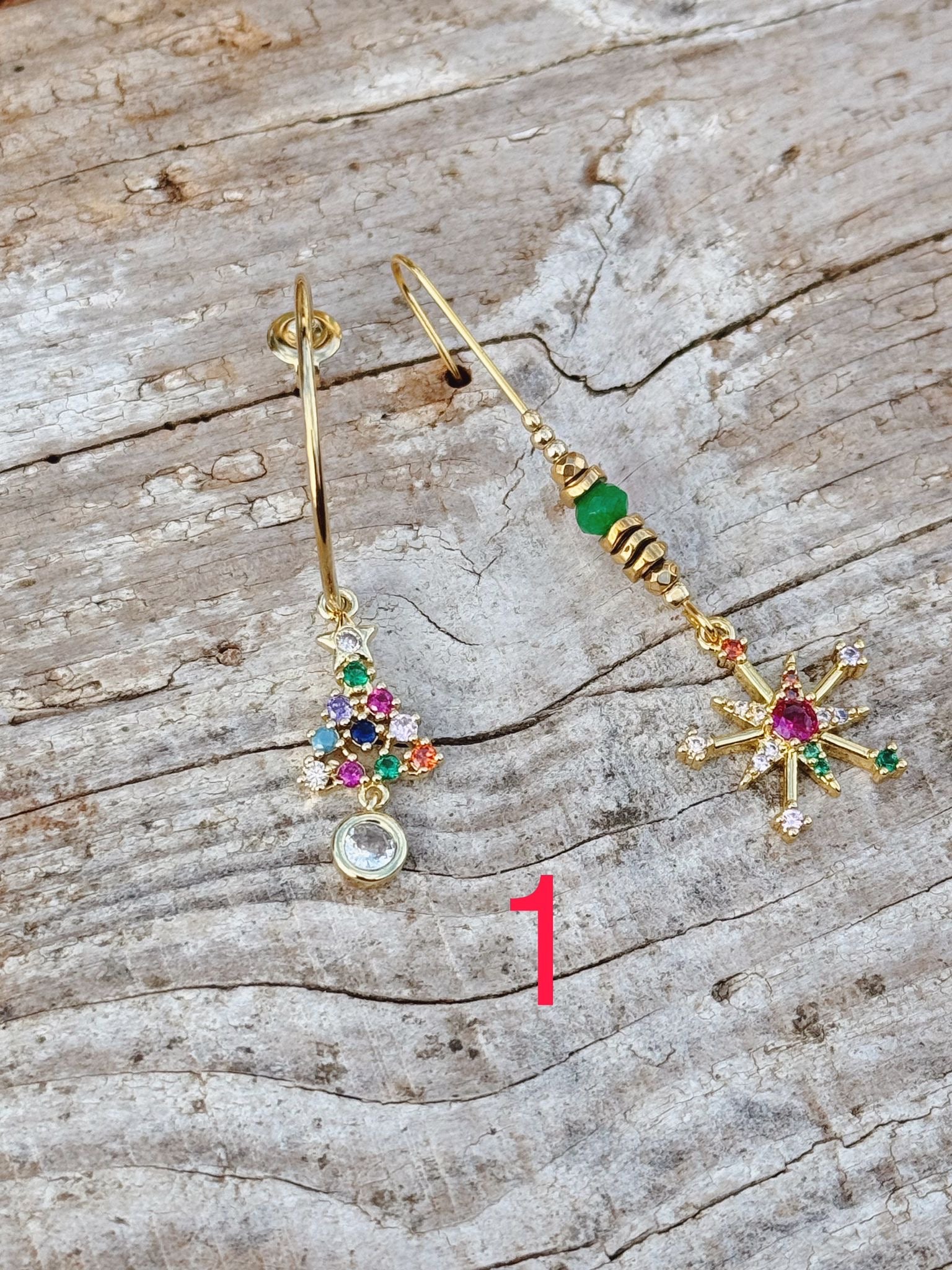 Boucles d'oreilles NOEL 1 Multico