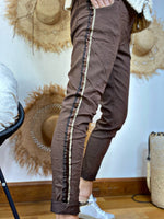 Charger l&#39;image dans la galerie, Pantalon MINO Chocolat
