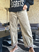 Charger l'image dans la galerie, Pantalon velours SAKO Beige - Sexy Woman
