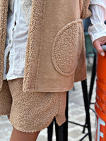 Charger l&#39;image dans la galerie, Short moumoute MOUMY Camel

