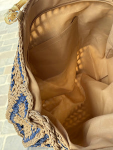 Sac RIVE GAUCHE Camel/Marine