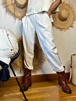 Charger l&#39;image dans la galerie, Pantalon CITY Ecru
