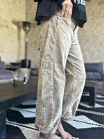Charger l'image dans la galerie, Pantalon velours SAKO Beige - Sexy Woman
