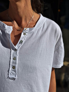Tee shirt SMILE Blanc
