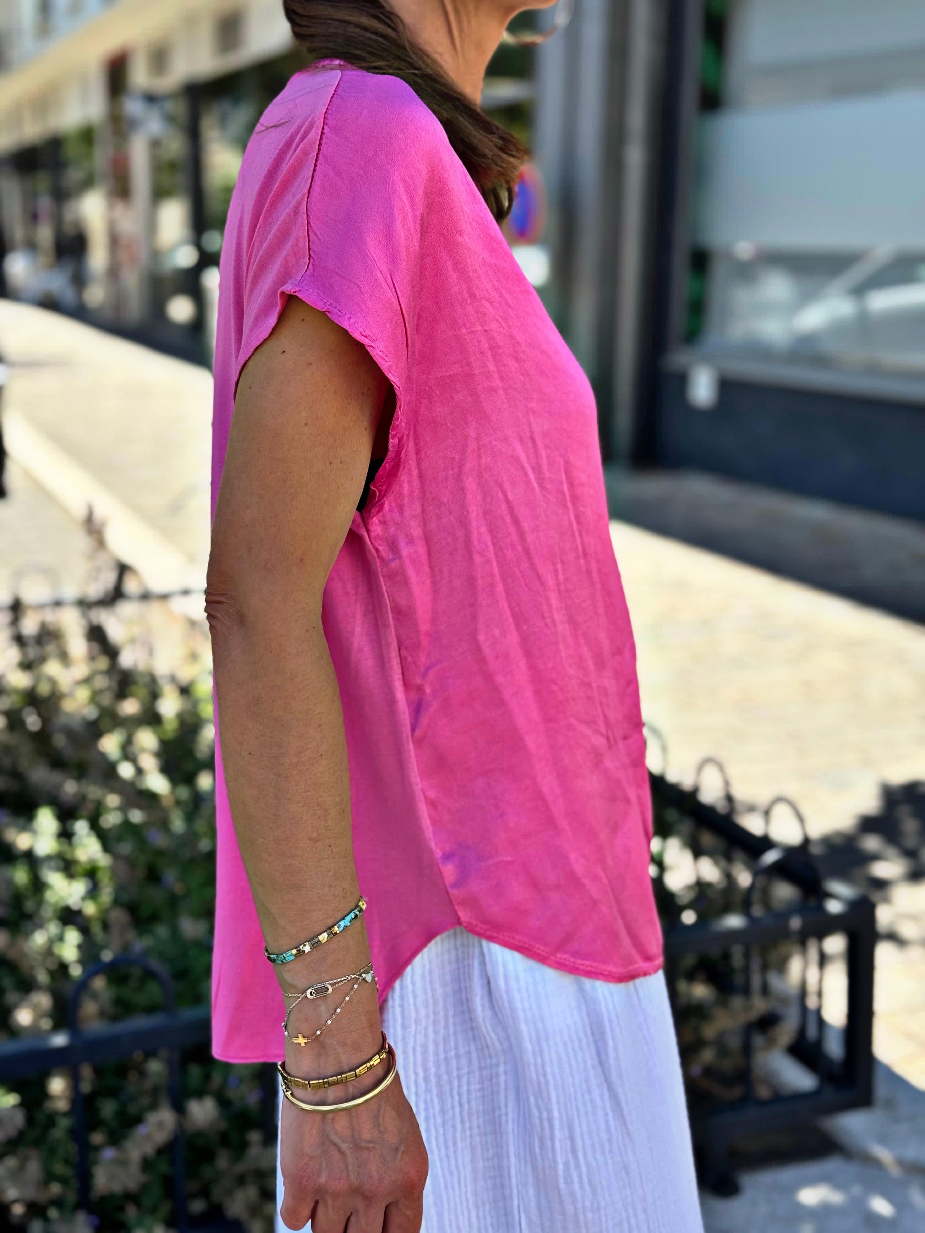 Top LIVIA Fuchsia