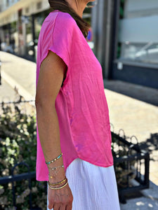 Top LIVIA Fuchsia