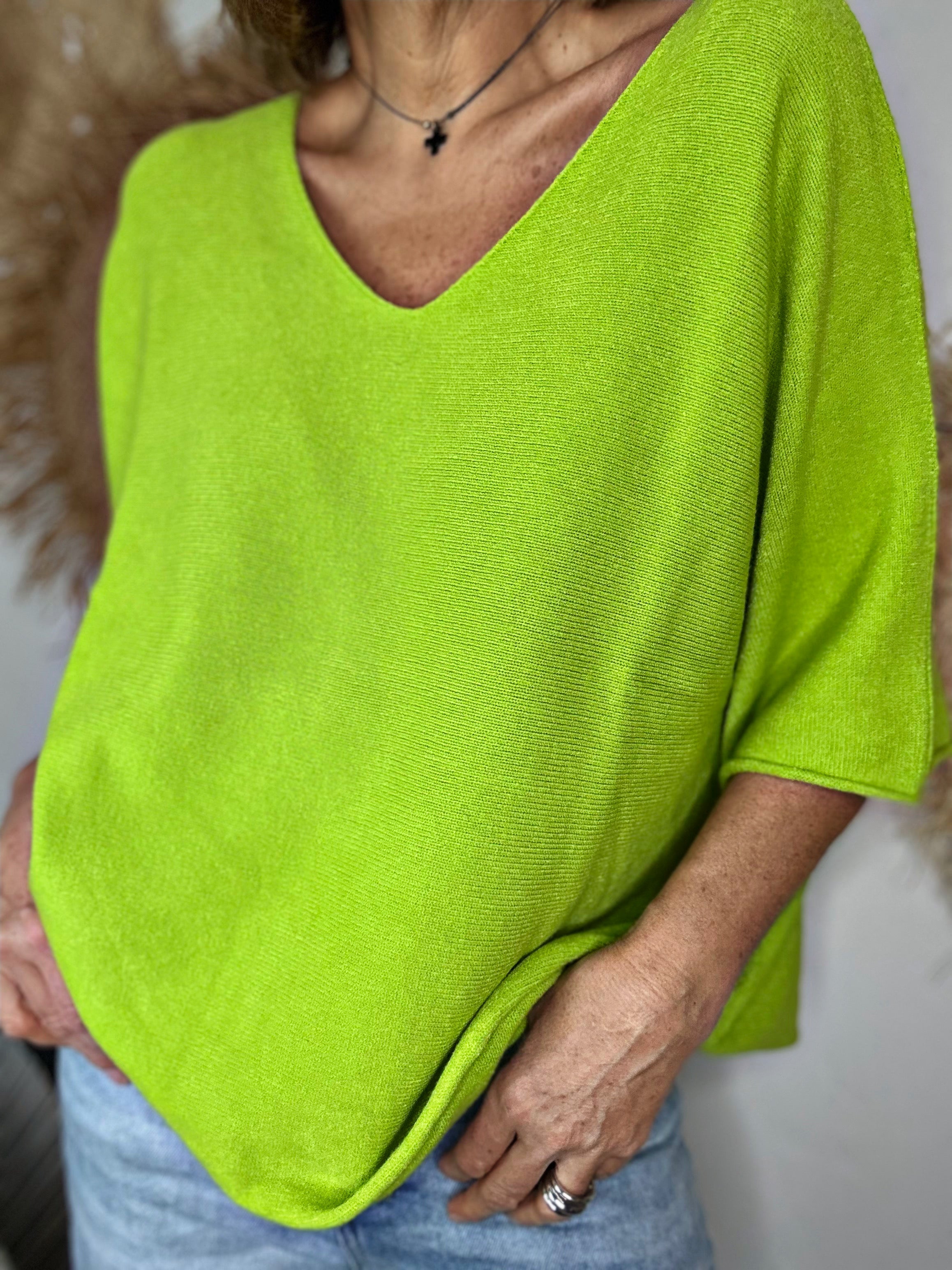 Pull tout doux ARY Vert