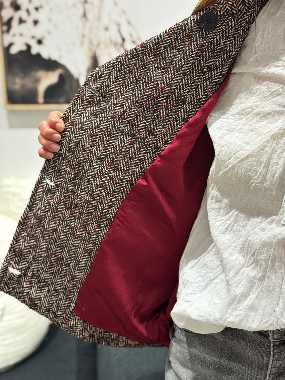 Veste SAMY Bordeaux