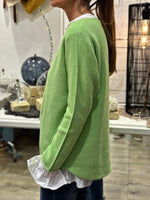 Charger l'image dans la galerie, Pull doux TAO Vert
