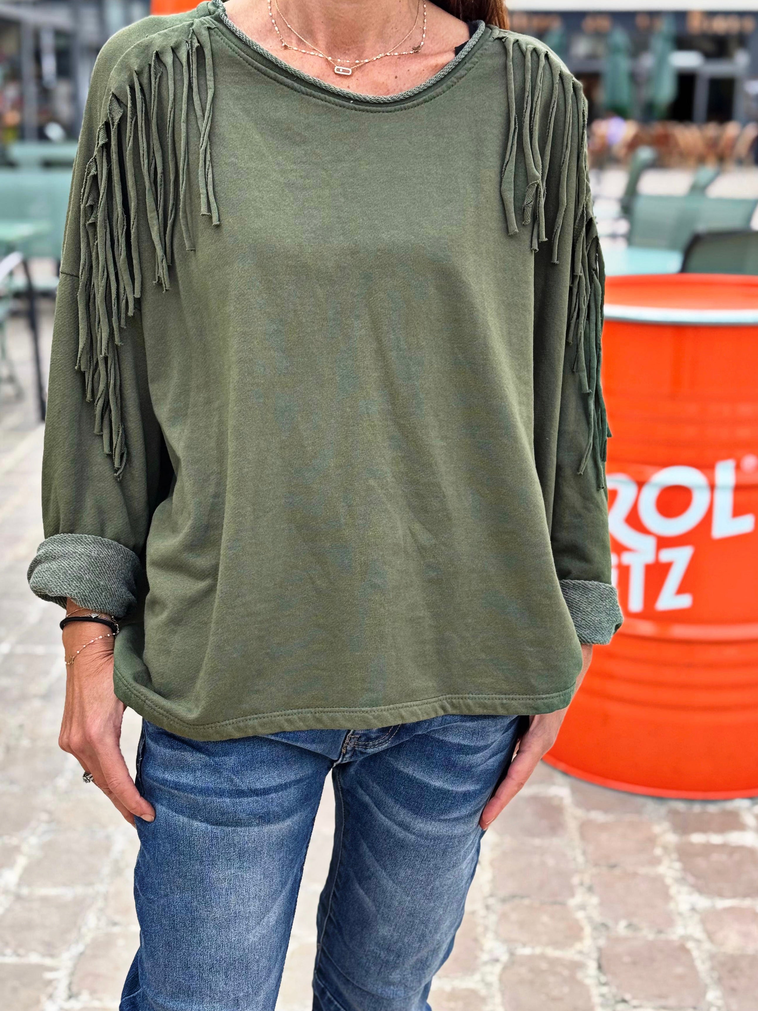 Sweat fin CLEO Kaki