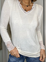 Charger l'image dans la galerie, Tee shirt AURA Ecru
